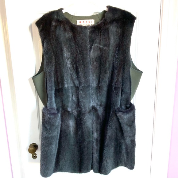 Marni Mink Vest - Picture 3 of 11